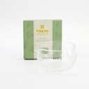 Matcha Bowl Glass 12.5x7.5cmh 500ml 1/36 
