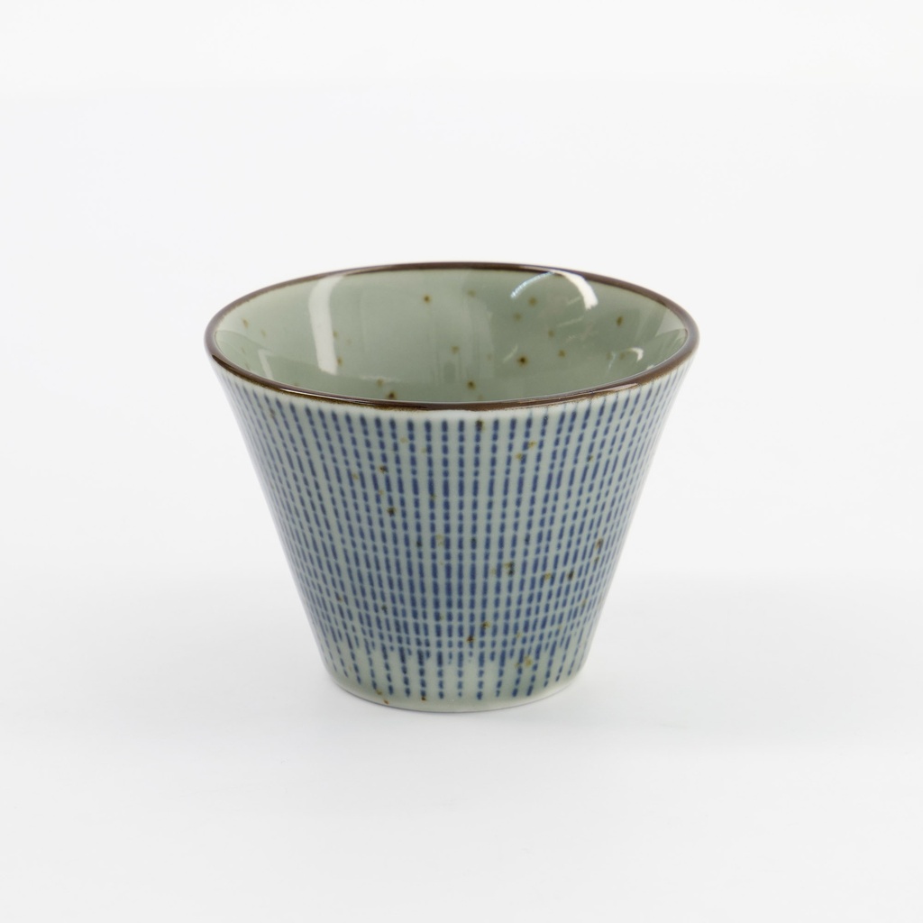 Mashiko Cup Tokusa 7.5x5.3cm Blue 34019 12/192