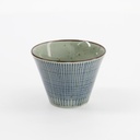 Mashiko Cup Tokusa 7.5x5.3cm Blue 34019 12/192