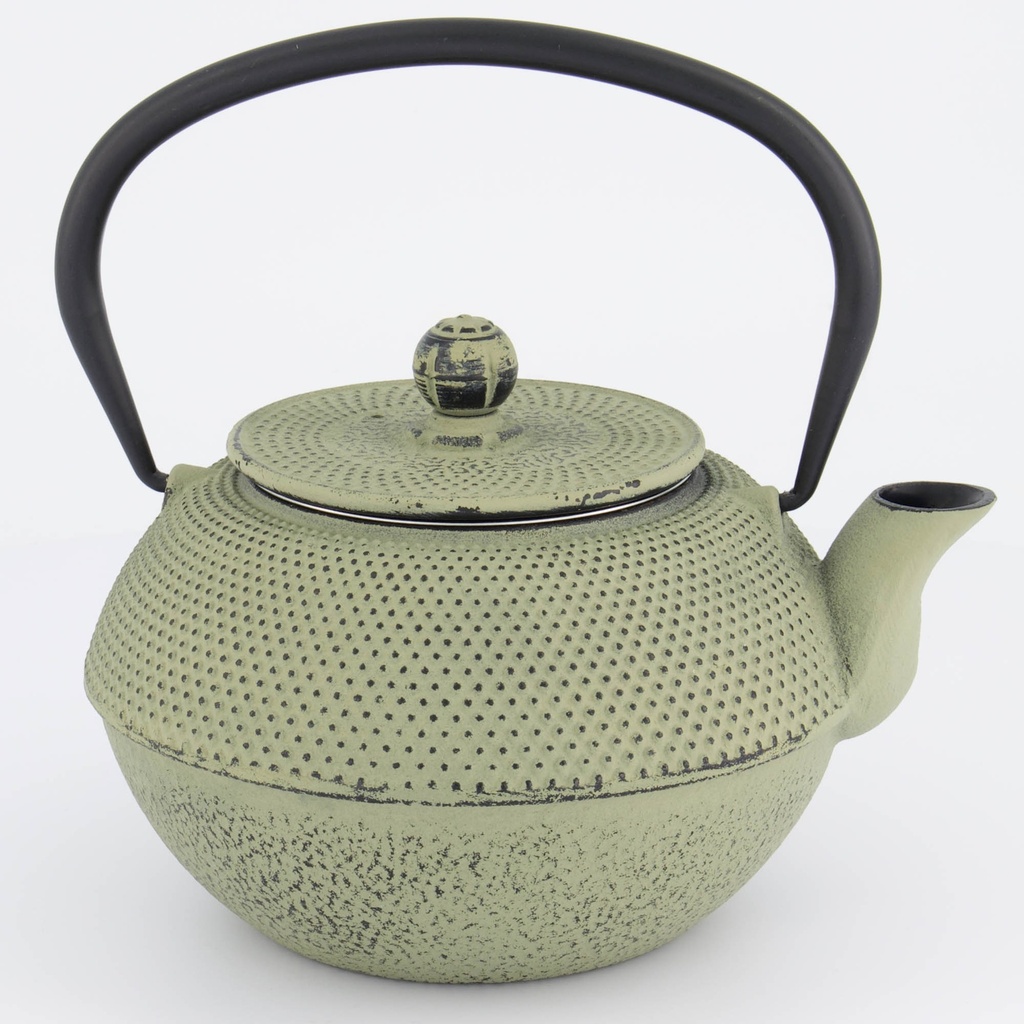 WY Tea Kettle Iron Arare 1.2L GREEN/GREY  1/8  