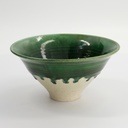 Mino Craft Round Bowl 19.5x10cm Green 34040 1/24