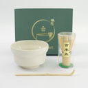 Matcha Giftset White 12.5x7.2cm 3pcs 34059 1/24 