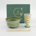 Matcha Giftset Yomogi Green 12.5x7.2cm 3pcs 34060 1/24