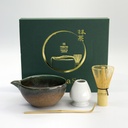 Matcha Giftset Hisui Green 14.5x6.5cm 4pcs 34081 1/20