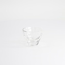 Glass Sake Cup 7x7x5.7cm 90ml P-6648 6/72