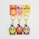 Keychain Japan Daruma 3pcs 34117 1/10