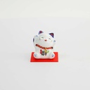 Lucky Cat 6cm Blue 7636 1/120