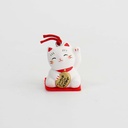 Lucky Cat 3.5cm White 7669 30/600
