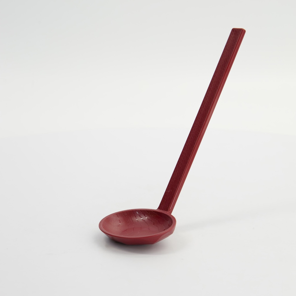 Ramen Spoon Red ABS 22cm H-94-27 10/900