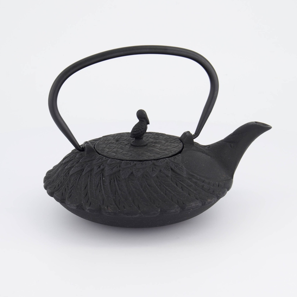 WY Tea Kettle Iron Crane XH-0.8L-8918 BK 1/8 