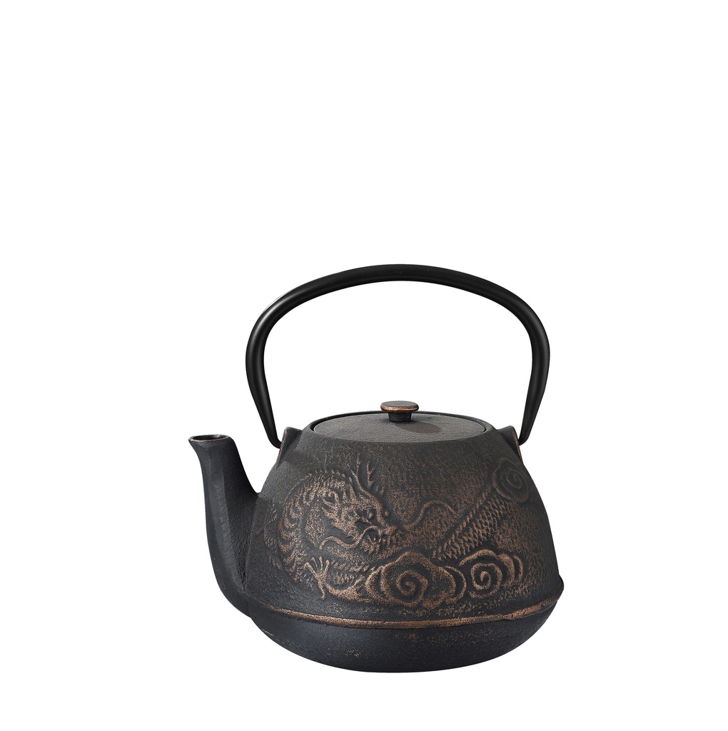 WY Tea Kettle Iron Dragon RH-1.2L-898 BLACK 1/8