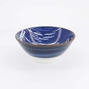 Hokusai Fuji Ramen Bowl 17x8cm Blue/White 34160 6/36