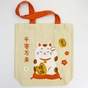 Kawaii Tote bag Lucky Cat 894426 39x38cm 2/80