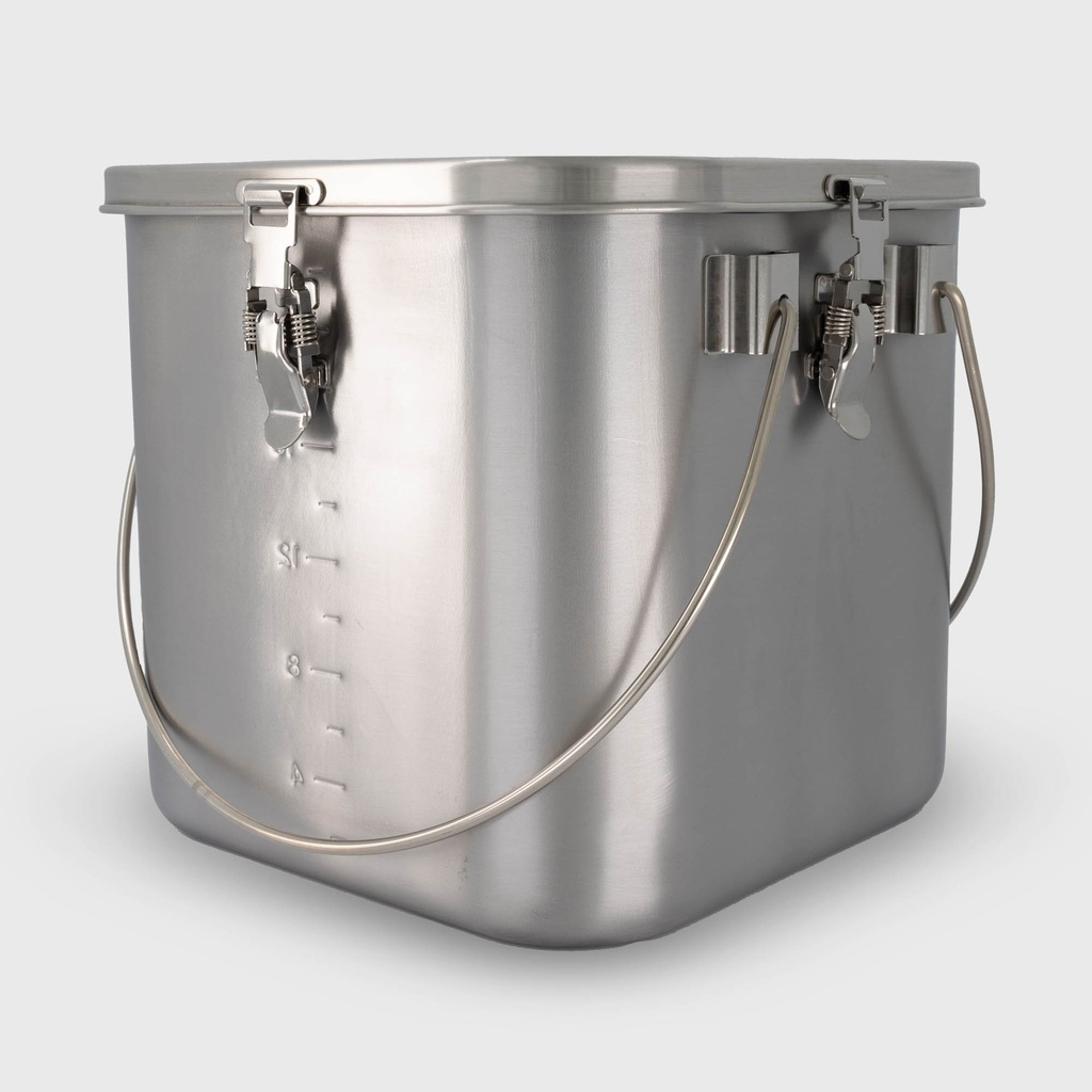 Kitchen Stainless Steel Container 24L 30cm IH 029135 1/1 