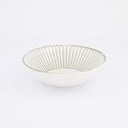 Kosai White Bowl 17x5cm 013053 6/48