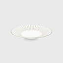 Kosai White Plate 16.5x2.2cm 013052 6/72