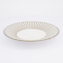 Kosai White Plate 24x4.5cm 013055 6/24