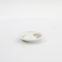 Yuki Kobiki Round Plate 9.8x1.7cm White 34241 12/192