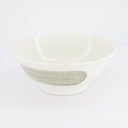 Yuki Kobiki Ramen Bowl 21.5x9cm 1250ml White 34247 4/24
