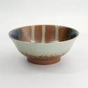 Aka-cha Suisho Ramen Bowl 21.5x9cm 1250ml Brown 34255 4/24