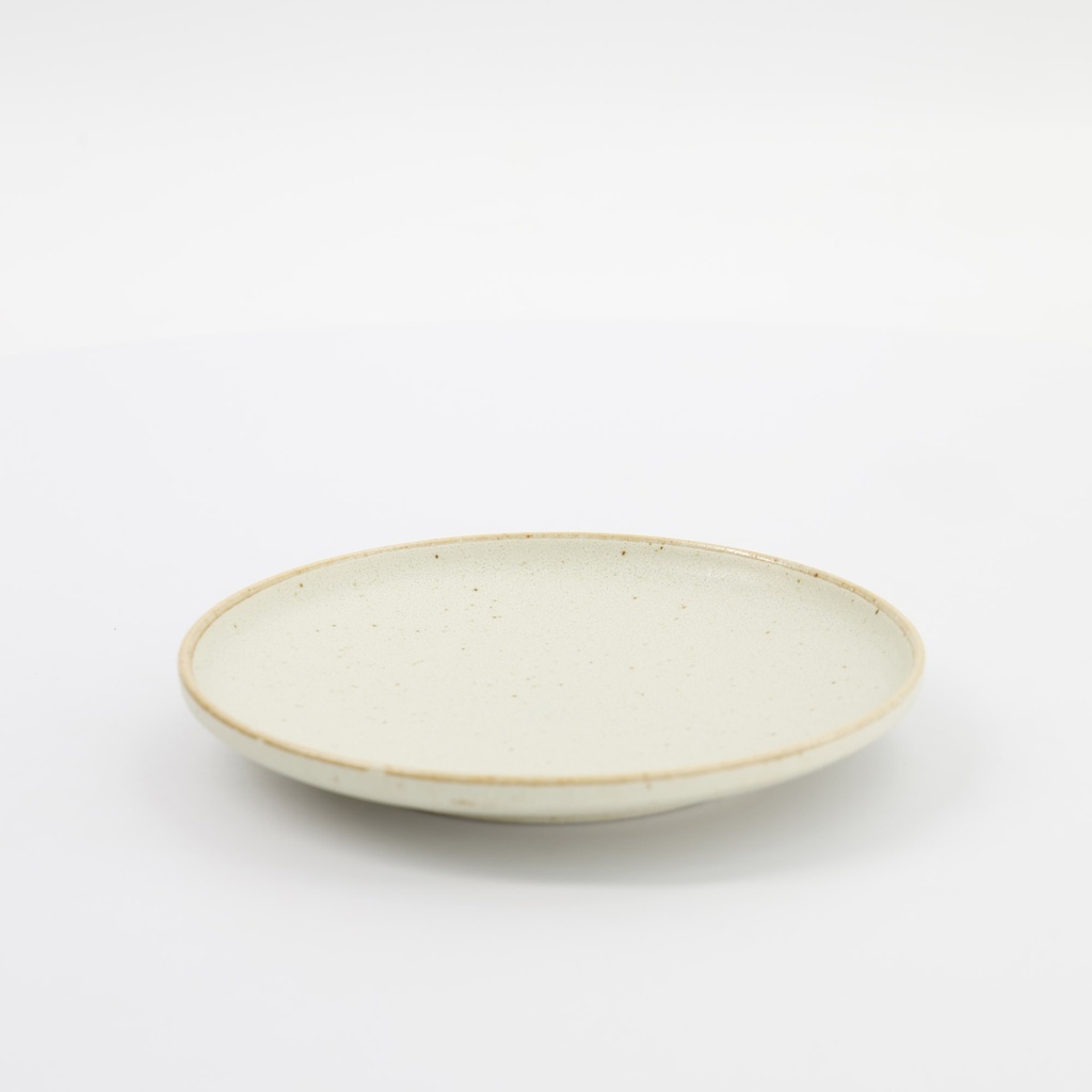 Umizuna Beige Plate 15.3x2cm 34286 5/60