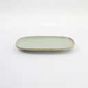 Minto Green Oval Plate 24x16x2cm 34295 3/36 