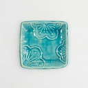 Ume Square Plate 12.5cm Blue 34316 12/144