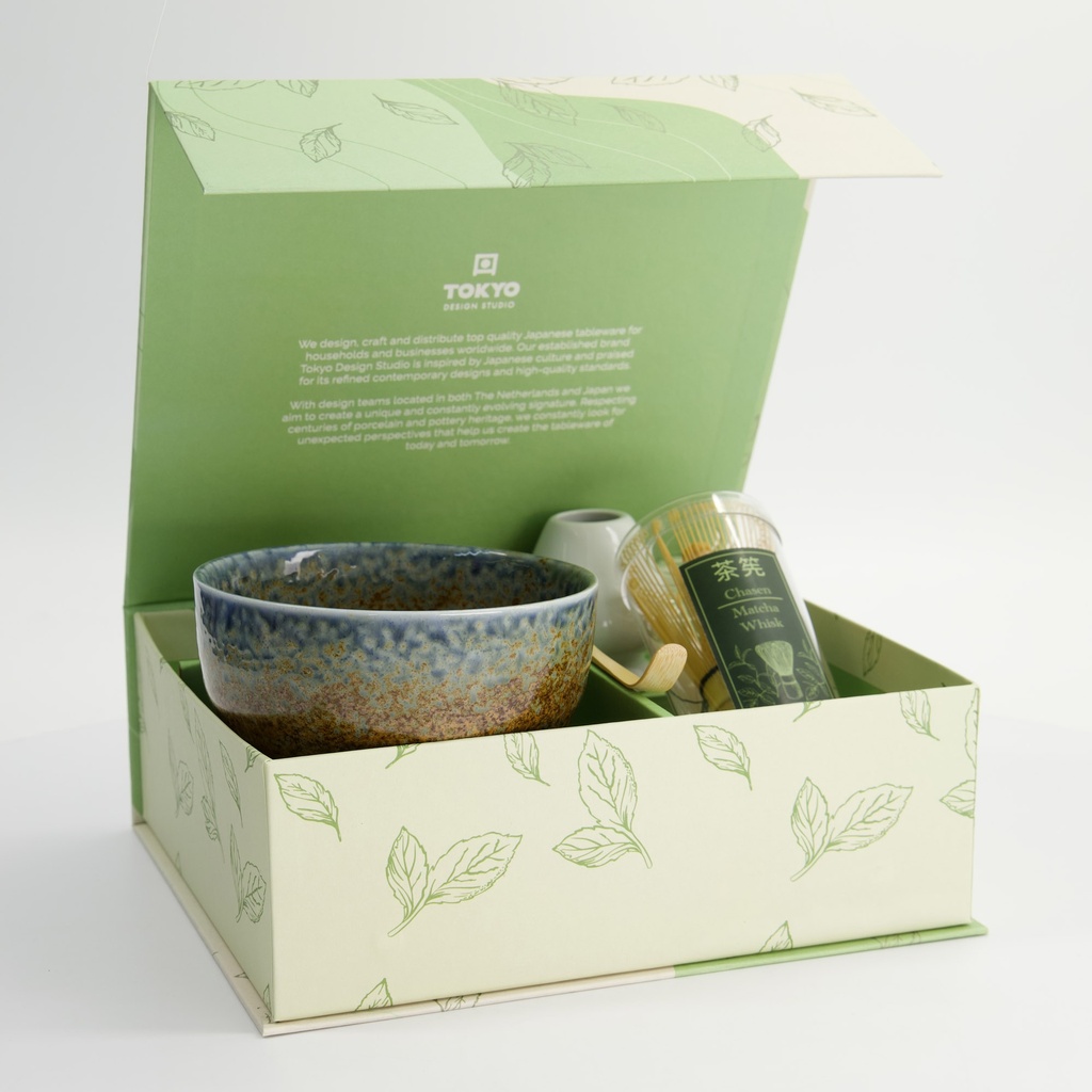 Matcha Giftset Reef Blue 12.7x7cm 4pcs 617409 1/12