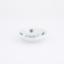 Kawaii Hananeko Cat Sauce Dish 9.8x2.5cm Blue E 618031 12/144
