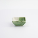 Mino Craft Sauce Dish 7.5x3cm Grey/Green MS-3012/D 12/144