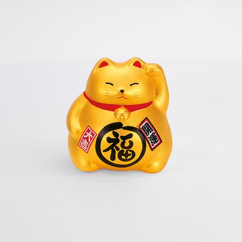 Lucky Cat 9cm Gd.  KT6/KC 1/96