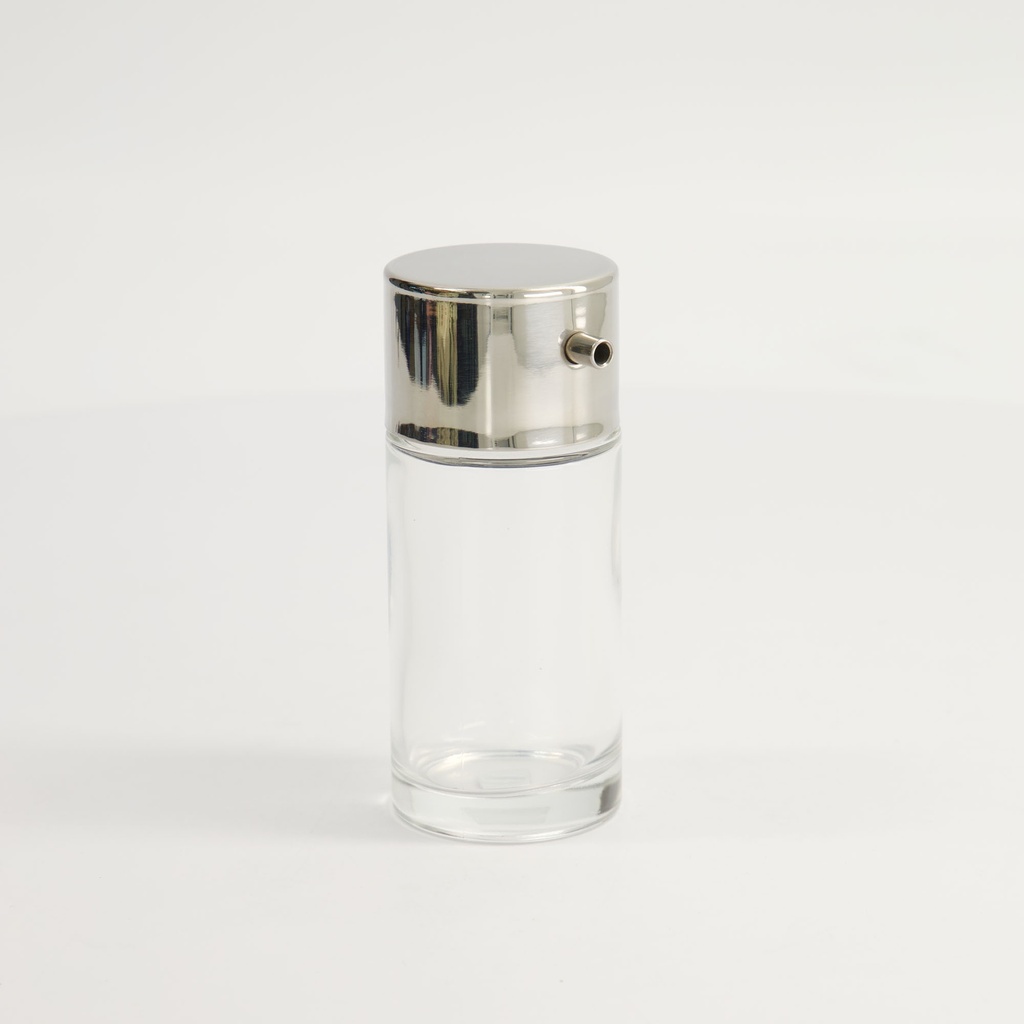 Sauce Dispenser Bottle 11cm with Lid 100ml Glass 217 1/72