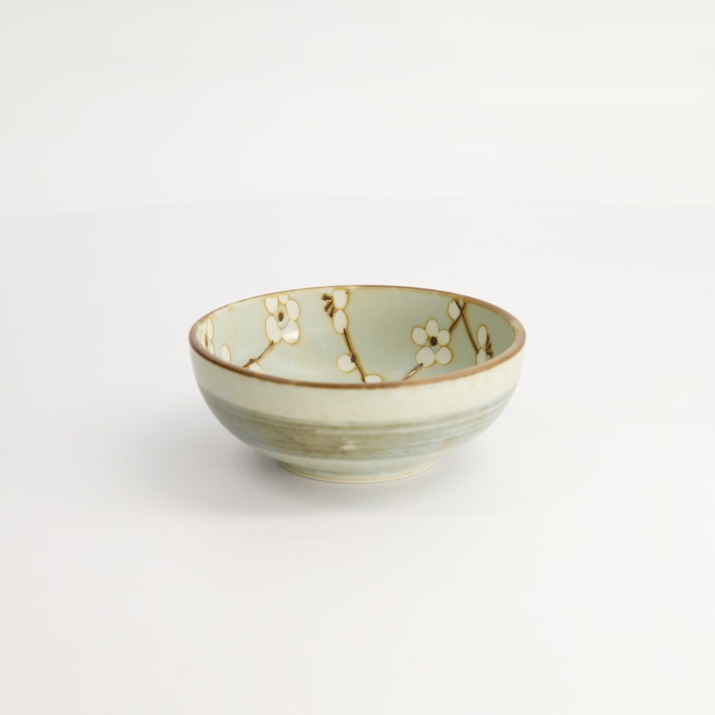 Green Soshun Bowl 11.2x4.5cm 200ml Q54/BP 12/72