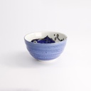 Seafood Bowl 13.2x7.3cm 500ml Snapper Blue LB554/TB 6/48