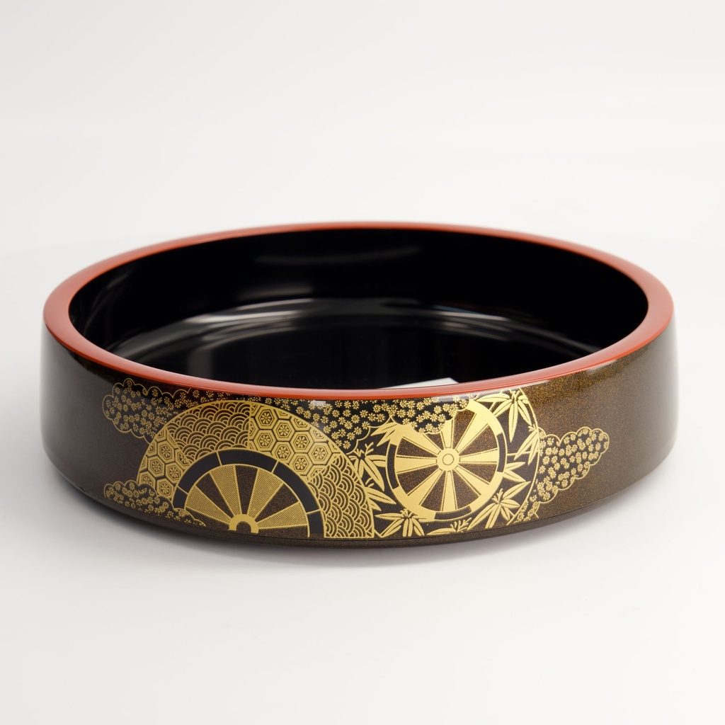 Sushi Oke Kazaguruma No.8 Outer 25x6cm Inner 23x4.5cm 4151 1/40