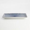 Sendan Blue Plate 23x11.5x2.5cm NT00202 (38121) 2479 6/48