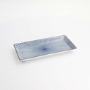 Sendan Blue Plate 23x11.5x2.5cm NT00202 (38121) 2479 6/48
