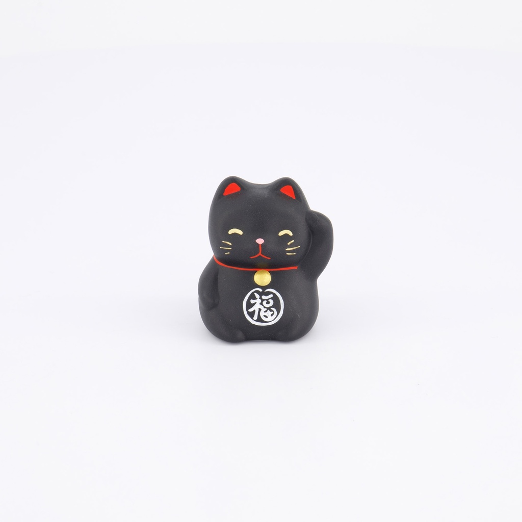 Lucky Cat 5.2cm Bk. KT30/BC 1/192