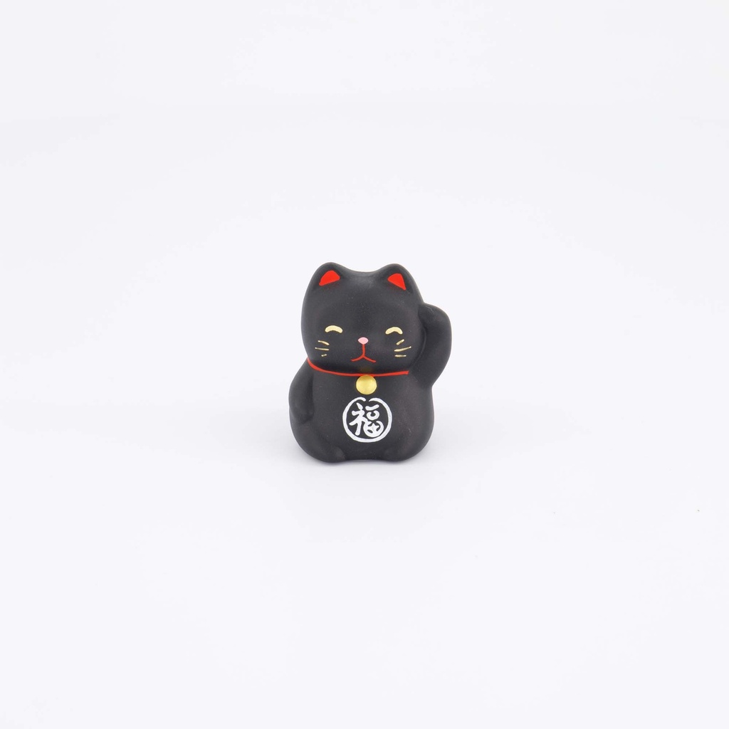 Lucky Cat 5.2cm Bk. KT30/BC 1/192