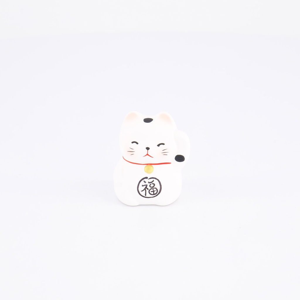 Lucky Cat 5.2cm Wh. KT30/C 1/192