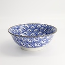 Mixed Bowls 20.5x8cm 1200ml BL/WH FK-9399/A 3/24