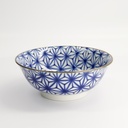 Mixed Bowls 20.5x8cm 1200ml BL/WH FK-9399/B 3/24