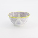 Lily Flower Tayo Bowl 14.8x6.8 550ml Purple HB-3625/C 6/48