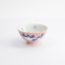Kawaii Rice Bowl 11.3x5.8cm 300ml Blowfish Pink HR40/7 5/80