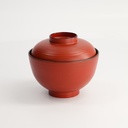 Lacquerware 10.8x6.35cm 300ml Soup Bowl WF201/Red 10/200