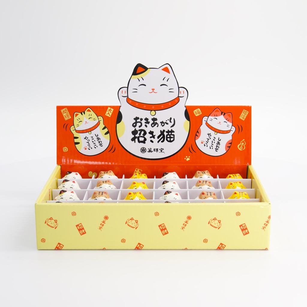 Lucky Cat 4.5cm (24pcs/box) 7320  1/12