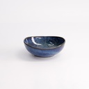 Cobalt Blue Oval Bowl 11x4cm 150ml YW-5015  12/96