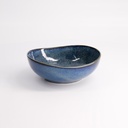 Cobalt Blue Oval Bowl 16.9x6cm 650ml YW-5017  6/48
