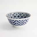Mixed Bowls 15x7cm 550ml BL/WH HB-7105 6/48