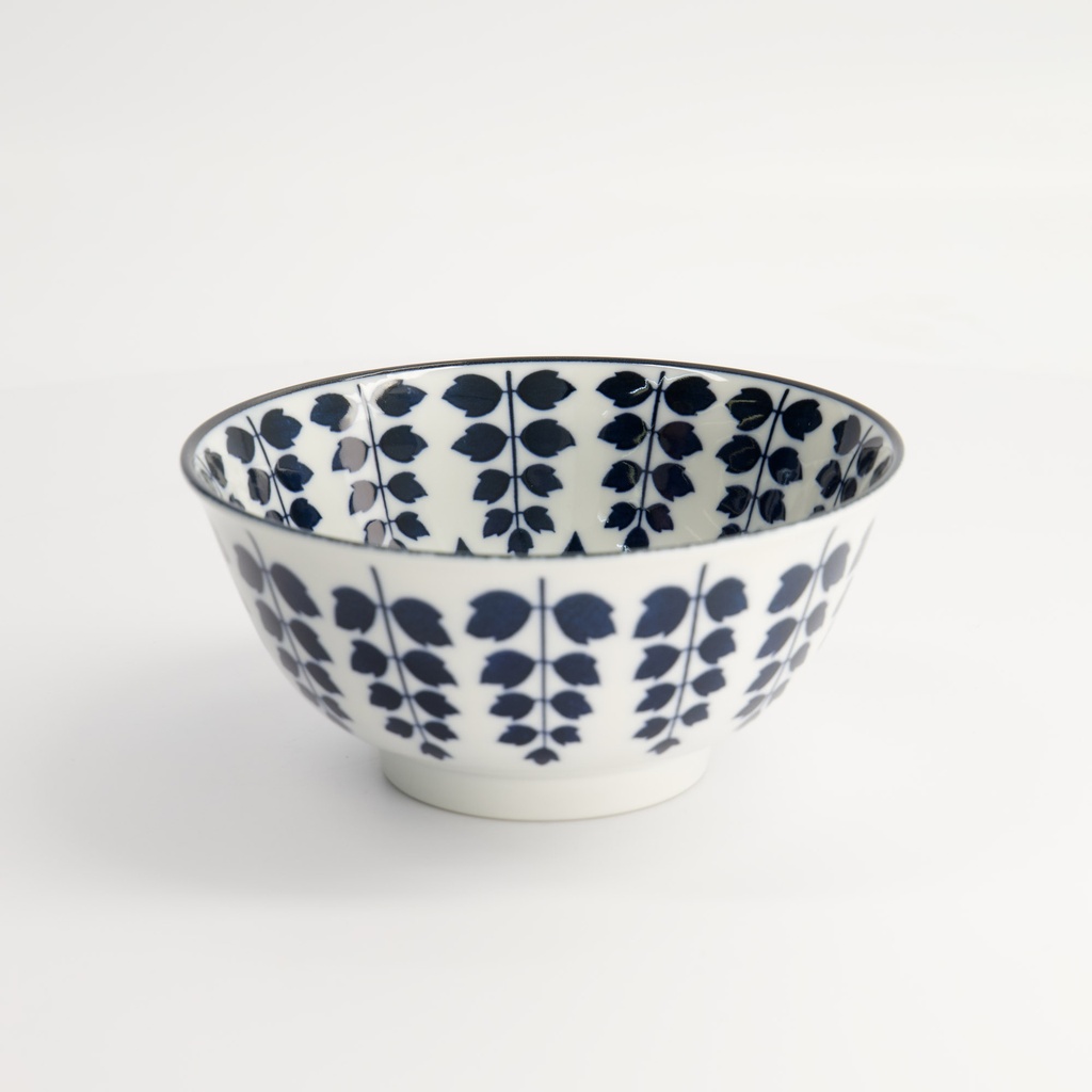 Mixed Bowls 15x7cm 550ml BL/WH HB-7106 6/48